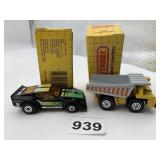 MATCHBOX MB11 IMSA MUSTANG, MB9 EARTH MOVER, W/