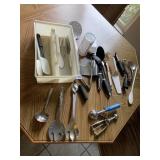 ARTIST 1990 TAIWAN METAL SERVING SET, ASSORTED