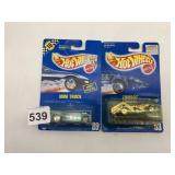 HOT WHEELS MINI TRUCK, ZOMBOT, 1992 CARD,