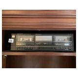 SCOTT STEREO DUAL CASSETTE DECK DD245, DOLBY