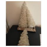 FEATHER CHRISTMAS TREES, NATURAL HUE, HOLIDAY