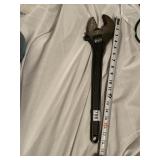 CRESCENT BRAND ADJUSTABLE WRENCH, 18 IN.