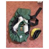 OUTWARD HOUND PET CARRIER SLING, GREEN, SHERPA