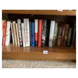 ASSORTED HARDCOVER BOOKS, MIXED GENRES,