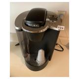 KEURIG SINGLE-SERVE COFFEE BREWER, BLACK &