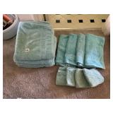 MYPILLOW - LIGHT BLUE COTTON TOWELS.