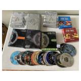 STAR TREK DVD & CD ASSORTMENT, DEEP SPACE NINE,
