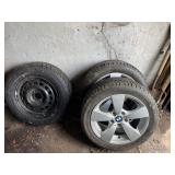 BMW ALLOY WHEELS W/ UNIROYAL TIGER PAW TOURING