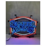 SAMUEL ADAMS NEON SIGN BY ZEON CORPORATION.