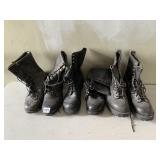 CORCORAN LEATHER LACE-UP BOOTS, VIBRAM &