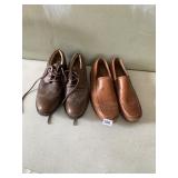 SPERRY TOP-SIDER BROWN LEATHER WINGTIP LACE-UP