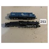 MODEL TRAIN LOCOMOTIVES, CONRAIL DIESEL 6163, N&W