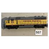 UNION PACIFIC DIESEL LOCOMOTIVE MODEL, YELLOW AND