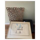 FRAMED LIMITED EDITION PRINT SIGNED N. CALBETA,