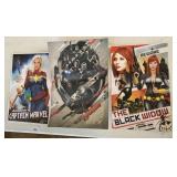 MARVEL COMIC MOVIE POSTERS, CAPTAIN MARVEL,