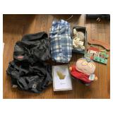 AVIS BLACK DUFFEL BAG, BLACK TRAVEL BAG, BLUE