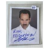 LARRY THOMAS "SOUP NAZI" AUTOGRAPHED PHOTO W/ "NO