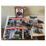 TRAINS MAGAZINE ISSUES, RAILROADING COAST TO