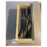 ASSORTED MODEL TRAIN TRACK SECTIONS, PLASTIC