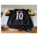 REEBOK NFL PITTSBURGH STEELERS HOLMES #10 ONFIELD