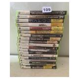 XBOX 360 VIDEO GAMES, BATTLEFIELD 3, CALL OF DUTY