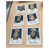 10 ASSORTED VINTAGE BASEBALL CARDS, 1960  + 1968