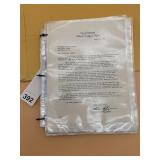 HISTORIC AUTOGRAPHS, COLLECTION OF SIGNED LETTERS