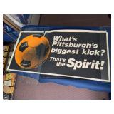 VTG PITTSBURGH SPORTS POSTERS (3), INCL 1988 MISL