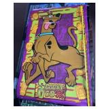 VTG POP CULTURE POSTERS (4) INCL SCOOBY-DOO, STAR
