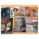 VTG MEN'S INTEREST MAGAZINES, INCL PLAYBOY,