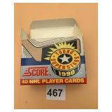 SCORE YOUNG SUPERSTARS 1990 NHL PLAYER CARDS