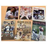 VTG BASEBALL SCOREBOOKS AND PROGRAMS (6),