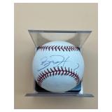 BRYCE HARPER AUTOGRAPHED BASEBALL W/ DISPLAY