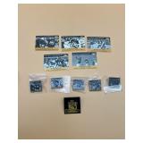 STEELERS THREE RIVERS GREATEST MOMENTS PINS AND