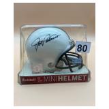 RIDDELL JOE PALADINO AUTOGRAPHED NFL MINI HELMET