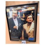 ROBERT DE NIRO & JOE PESCI SIGNED 'CASINO' MOVIE