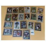 ASSORTED BRANDS NFL FOOTBALL TRADING CARDS,