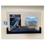 GEORGE BRETT AUTOGRAPHED WILSON BASEBALL, GEORGE