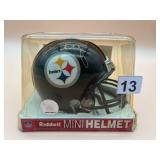 RIDDELL PITTSBURGH STEELERS MINI HELMET, BEN