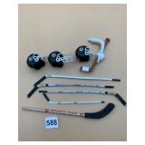 PITTSBURGH STEELERS MINI HELMETS (3), EASTON