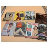 VTG MEN'S INTEREST MAGAZINES, INCL PLAYBOY, MAN