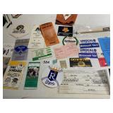 VTG SPORTS MEMORABILIA LOT, INCLUDES RUTH'S CHRIS