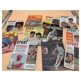 SPORT, PRO FOOTBALL VTG MAGAZINES, ASSORTED