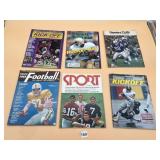 KICK-OFF, SPORTS ILLUSTRATED, STREET & SMITH'S,