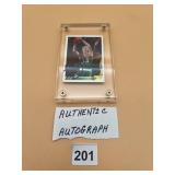 UPPER DECK LARRY BIRD 33A AUTOGRAPH BASKETBALL