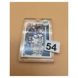 SCORE '91 BRETT HULL ST. LOUIS BLUES AUTOGRAPHED