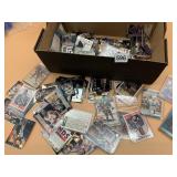 VTG SPORTS CARDS IN BOX, INCLUDES NBA, MLB, NFL,
