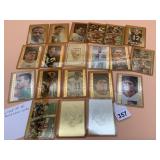 PRO LINE QUARTERBACK GOLD FOOTBALL CARDS,