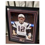 TOM BRADY SIGNED PHOTOGRAPH, NEW ENGLAND