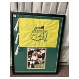 2010 MASTERS TOURNAMENT FLAG, SIGNED BY JACK